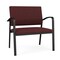 Lesro Newport Bariatric Chair Metal Frame, Black, RF Nebbiolo Upholstery NP1401 - alternate 1